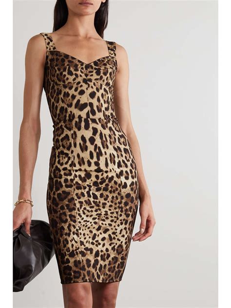 dolce gabbana leopard mini dress|Dolce&Gabbana Leopard.